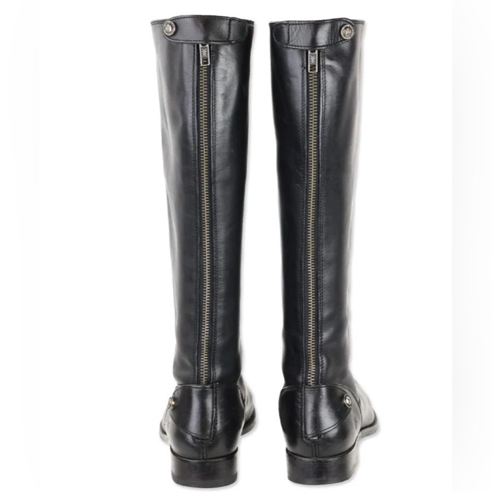 Frye Black Leather Boots 9 1/2